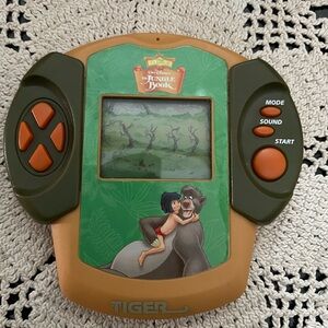 Rare 1999 Tiger Electronics Disney's The Jungle Book Handheld LCD Game Working